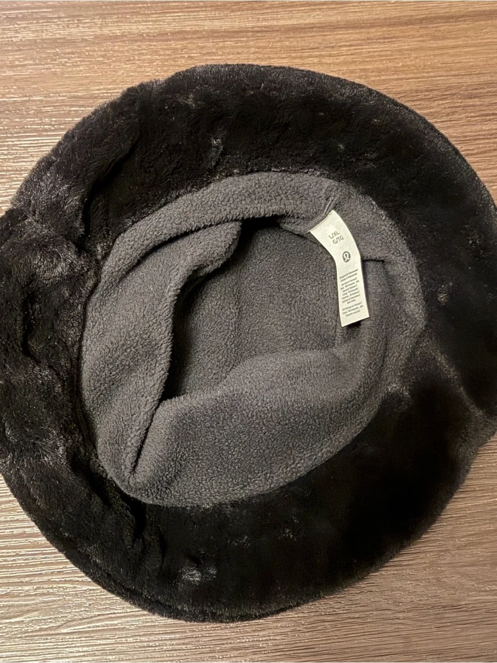 Lululemon Plush Fleece Bucket Hat Black